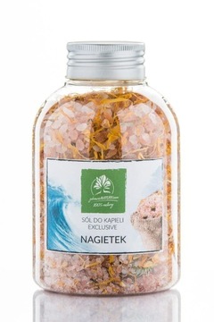 Himalajska sól do kąpieli z nagietkiem Zdrowie Natury 600 g
