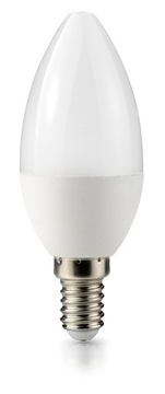 Żarówka LED E14 8W świeczka 655lm ciepła