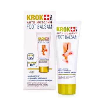 BALSAM ANTIMOZOLIN DO STÓP NA MODZELE I ODCISKI Z MOCZNIKIEM 15% NAMOZOL 75