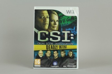 CSI РАССЛЕДОВАНИЕ МЕСТА ПРЕСТУПЛЕНИЯ СМЕРТЕЛЬНОЕ НАМЕРЕНИЕ Wii