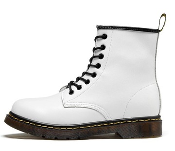 40 GLANY BOTKI WORKERY UNISEX DR BOOTS COMBAT GOTH SKÓRZANE TRAPERKI KOLORY
