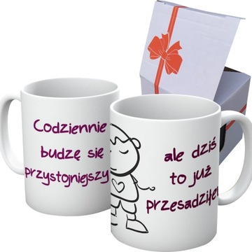 KUBEK PREZENT WALENTYNKI DZIEŃ CHŁOPAKA MĘŻCZYZNY FACETA MĘŻA ROCZNICA CH16