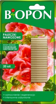 BIOPON PAŁECZKI NAWOZOWE R. OSŁABIONE CHOROBAMI 20