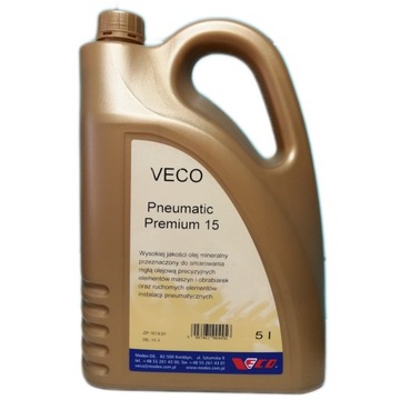 Olej do narzędzi pneumatycznych, pneumatyki VECO 5