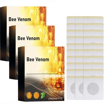 Bee Venom Patch z naturalnymi ekstraktami ujędrnia i modeluje ciało.2SZT