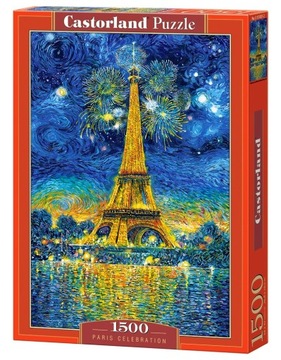 CASTORLAND PUZZLE 1500 EL ŚWIĘTO PARYŻA PARYŻ