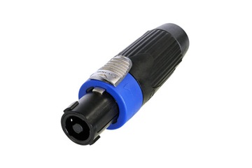 NEUTRIK NLT4FXX-BAG Metalowe złącze głośnikowe na kabel (9-16 mm), speakON