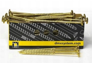 Шурупы столярные по дереву 10х240 TORX С ШАЙБОЙ ГОЛОВКОЙ DMX 25шт.