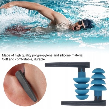 ВЫСОКОКАЧЕСТВЕННЫЙ ЧЕХОЛ ДЛЯ ПЛАВАНИЯ С ЗАТЧАМИ ДЛЯ УШЕЙ