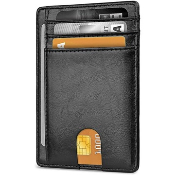 PORTFEL RFID SLIM CIENKI ETUI NA KARTY DOKUMENTY 3