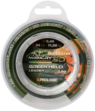 Prologic Strzałówka Mimicry Bulldozer Green Helo 0,50mm 100m / 57091