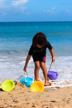 ВЕДРО ДЛЯ ПЕСКА PoBi 18м+ Синий Бибио БИО