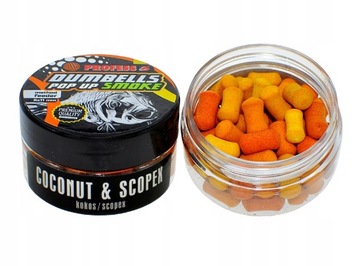 Dumbells - POP-UP - Smoke FLUO - Kokos-Scopex