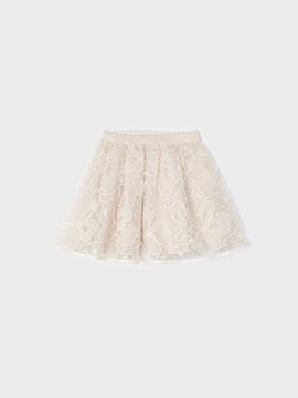 Spódnica tiulowa 4.901 Écru Regular Fit