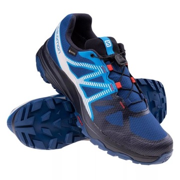 Buty męskie sportowe SALOMON XA SIWA GTX NAVY L47066400 GORE-TEX r. 44