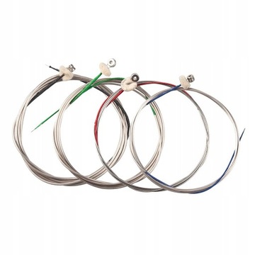 4 струны для контрабаса размером 3/4, аксессуары для