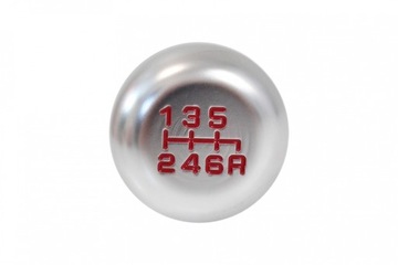 Aluminiowa gałka zmiany biegów 6B Uniwersalna Silv