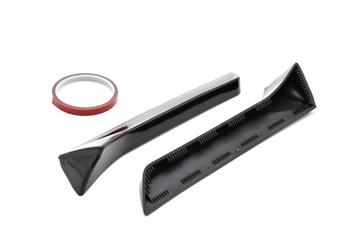 ЗАДНЕЕ СТЕКЛО DAIRINGS SEAT LEON 5F 13-21 черный глянцевый с АБС + лента