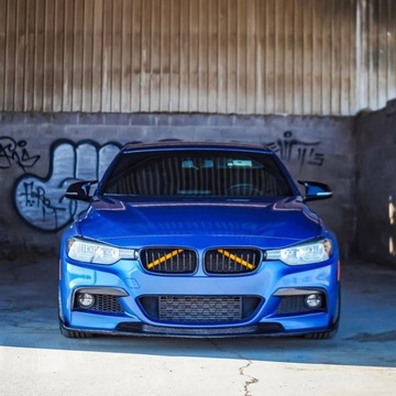 V-brace grill BMW 5 6 7 poprzeczki nakładki 285mm
