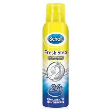 SCHOLL FRESH STEP Anty-perspirant Formuła Tri-Active - 150 ml