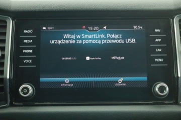 Skoda Kodiaq I SUV 2.0 TDI 150KM 2018 Skoda Kodiaq 2.0 TDI, Salon Polska, Serwis ASO, zdjęcie 18