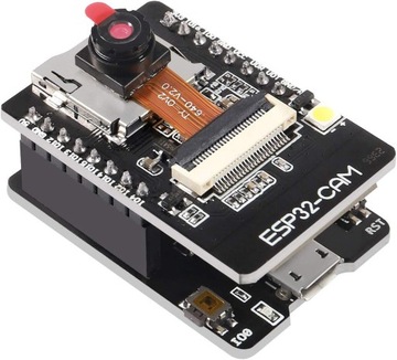 ESP32 CAM kamera i programator z WiFi i BLE 4.2 OV2640 2Mpx Bluetooth U.FL