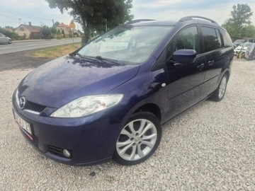 Mazda 5 I 1.8 MZR 115KM 2007 Mazda 5 MAZDA 5 Z 2007 STAN Perfekcyjny 0 korozji 1.8 7-Osobowy Klima Spra