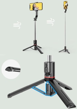 ШТАТИВ ДЛЯ СЕЛФИ-ПАЛКИ ШТАТИВ ПУЛЬТ ДИСТАНЦИОННОГО УПРАВЛЕНИЯ BLUETOOTH ver2 Кронштейн Bluetooth-штатив
