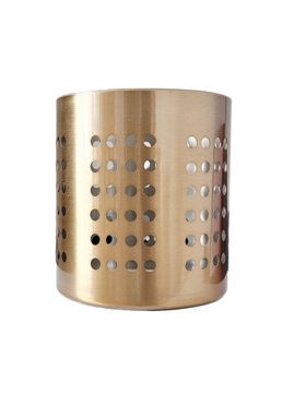 OCIEKACZ na sztućce pojemnik na przybory ZŁOTY wyjątkowy do kuchni