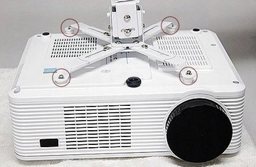 Прочное настенное и потолочное КРЕПЛЕНИЕ ДЛЯ ПРОЕКТОРА, штанга 100 см.