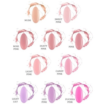 Esence Glamour Кератиновая база Candy Pink R03 16 мл