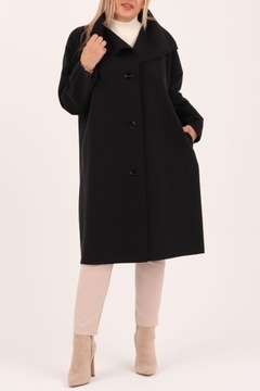 ДЛИННОЕ ПЕРЕХОДНОЕ ПАЛЬТО, ПОЛЬСКИЙ ПРОИЗВОДИТЕЛЬ, ЭЛЕГАНТНЫЙ, БОЛЬШИЕ РАЗМЕРЫ