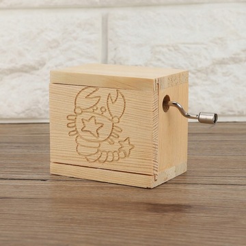 Двенадцать созвездий Деревянный мини ручной работы.