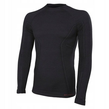 Koszulka męska BRUBECK ACTIVE WOOL LS1282M