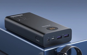 ROMOSS POWERFUL POWERBANK ДЛЯ ТЕЛЕФОНА 30000 МАЧ, 2X USB-A, USB-C, QC PD, 30 Вт, кабель