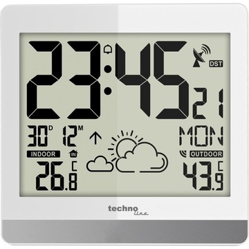 Technoline Zegar cyfrowy ścienny WS8119 APART HOME