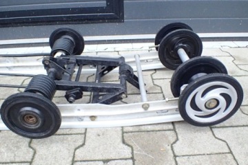 Тележка Polaris IQ 600 Widetrak, крепление на гусеничном ходу, рама