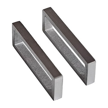 2 szt. Pierścienie pętle do zegarka pasek Keeper klamra do paska akcesoria szczotkowane 22mm