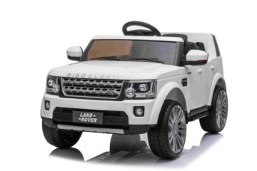 Land Rover Discovery Машинка електрична для дітей Білий SUV Пульт Ramiz