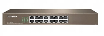TEF1016D 16 PORTÓW SWITCH 10/100 TENDA