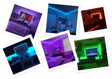 Светодиодная лента 20M RGB 5050 LEDs КОМПЛЕКТ УДАЛЕННОГО ПРИМЕНЕНИЯ
