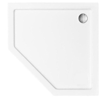 Brodzik DIAMOND 90x90 biały prysznicowy Slim 5 cm Rea