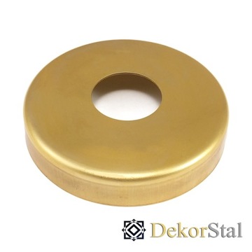 Mosiężna rozeta 90 mm x 40 mm Maskownica Mosiądz