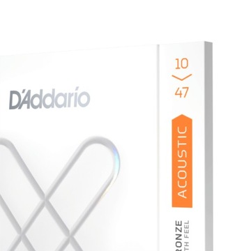 Struny D'ADDARIO XSAPB1047 (10-47) Struny do gitary akustycznej