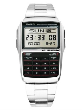 ZEGAREK MĘSKI CASIO VINTAGE DATABANK DBC-32D-1ADF (zd162b) + BOX + GRAWER