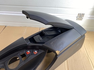 BMW 5 E60 E61 ЦЕНТРАЛЬНЫЙ ТУННЕЛЬ ЧЕРНАЯ КОЖА ЕВРОПА