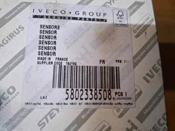 IVECO DAILY 2019 2021 RADAR SENSOR NÁRAZŮ 5802338508 ORIG.