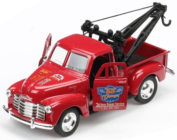 WELLY METALOWE AUTO 1953 CHEVROLET TOW TRUCK POMOC