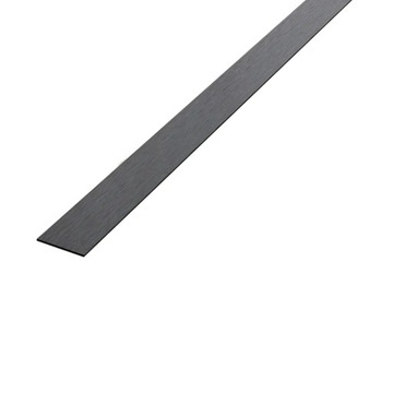 Płaskownik dekoracyjny stal czarny mat 10mm/270 cm