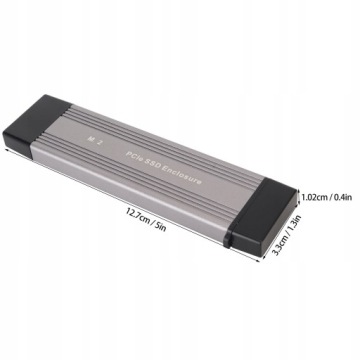 КОРПУС NVME SSD PCIE M.2 USB-C 3.2 10GBPS